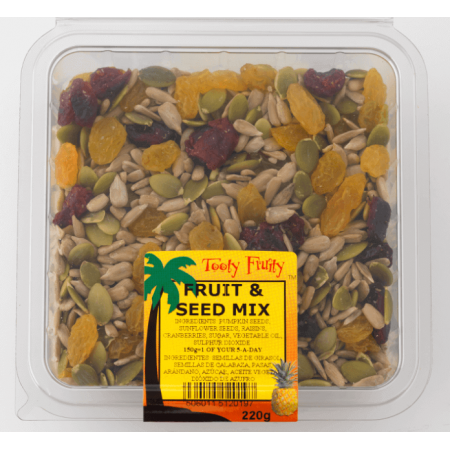 Tooty Fruity - Fruit & Seed Mix 6 x 220g